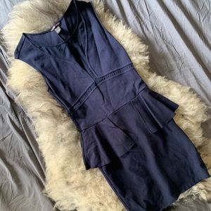 Final Sale 05/31 - Victoria’s Secret Navy Blue Sheer Midriff Dress